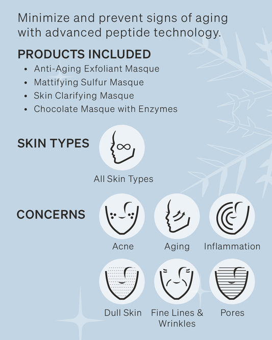 Glacial Glow Masques Set