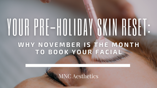 Professional skincare tools used at MNC Aesthetics in East St. Paul.