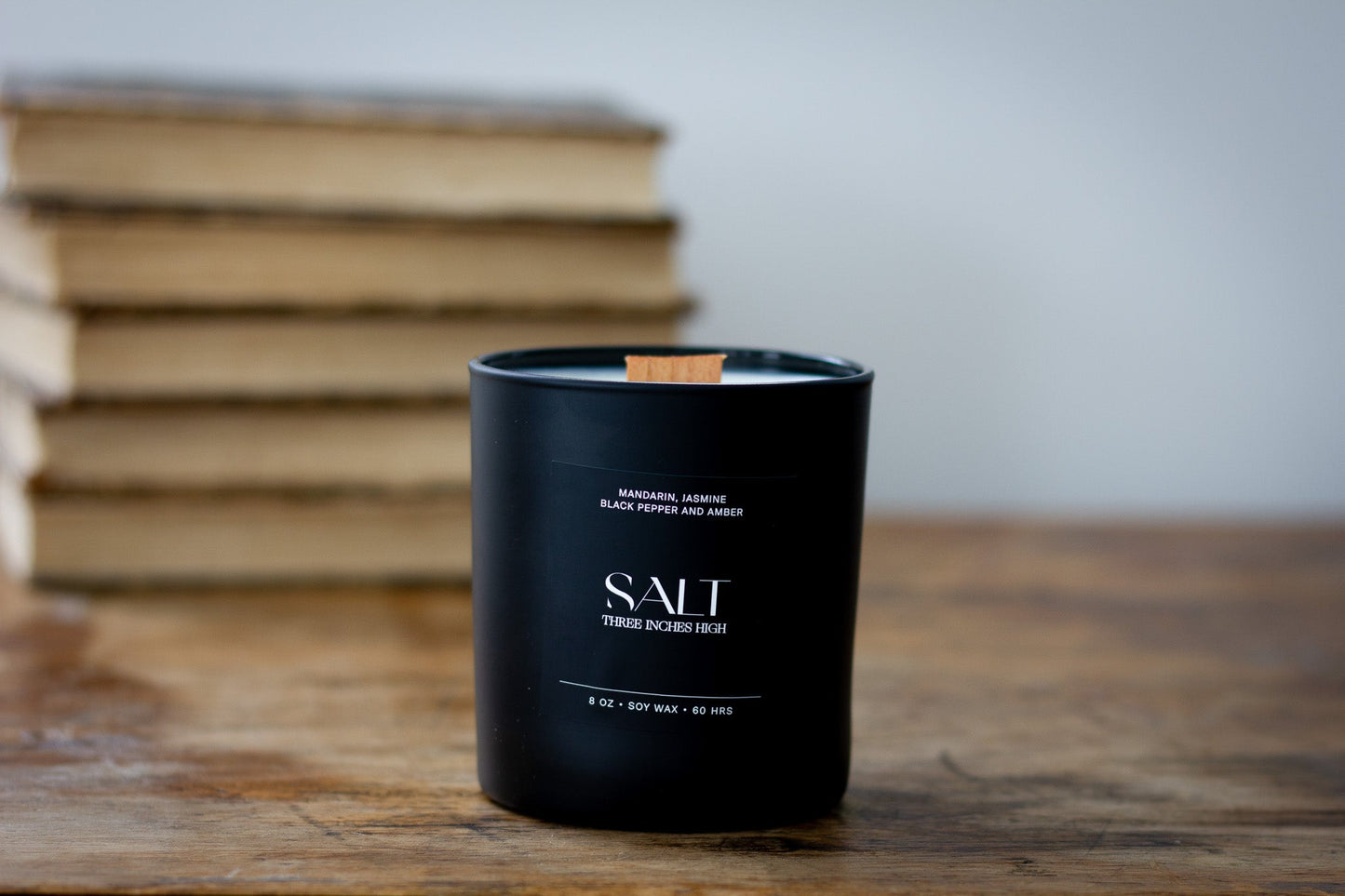 Salt Candle - 8oz Soy Wax