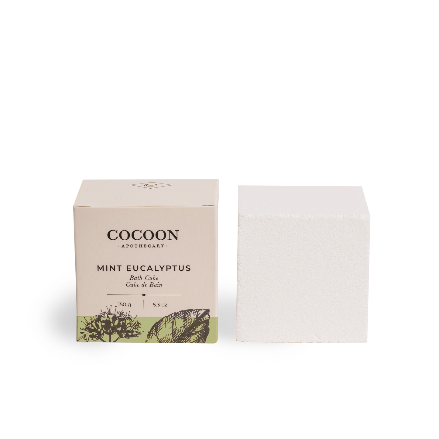 Mint Eucalyptus Bath Cube