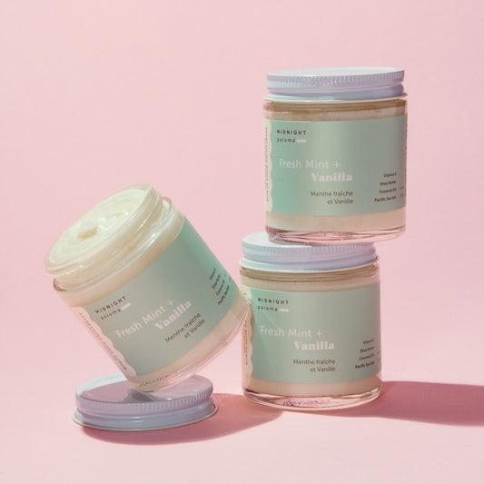 Fresh Mint + Vanilla Body Scrub 4 oz