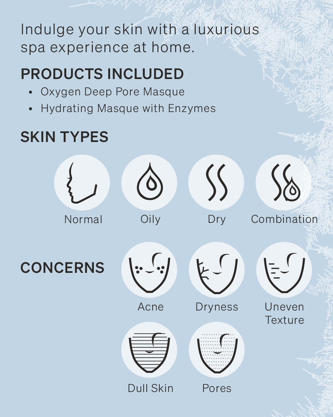 Frosted Luminance Spa Set